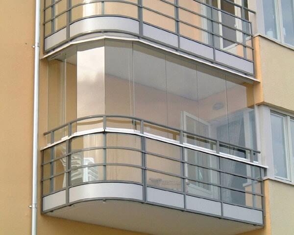 Бесшовное остекление для балконов и лоджий