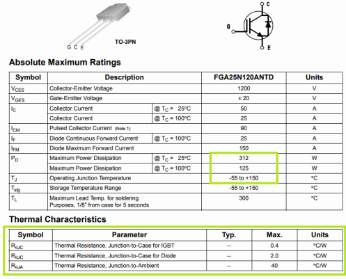 
          Как рассчитать радиатор для транзистора
 

