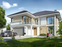 Дом с гаражом: красивый и функциональный дизайн