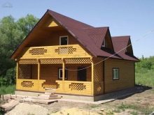 Проект дома размером 8x10 м с мансардой: красивые идеи для строительства