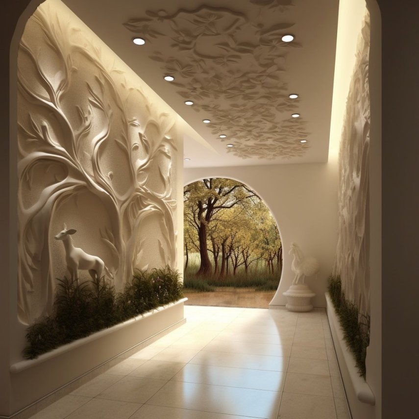 Создание идеального пространства: стены и потолки из гипсокартона