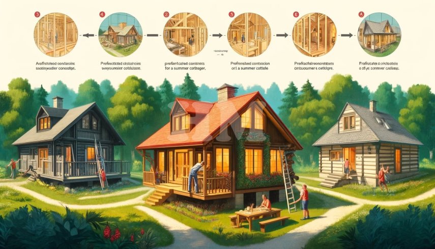 Ключ к уюту на вашем участке: готовые гостевые домики и особенности их установки на столбчатый фундамент
