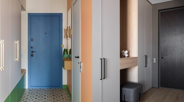 
                                Учимся у дизайнеров: 10 красивых способов оформить входную дверь                            